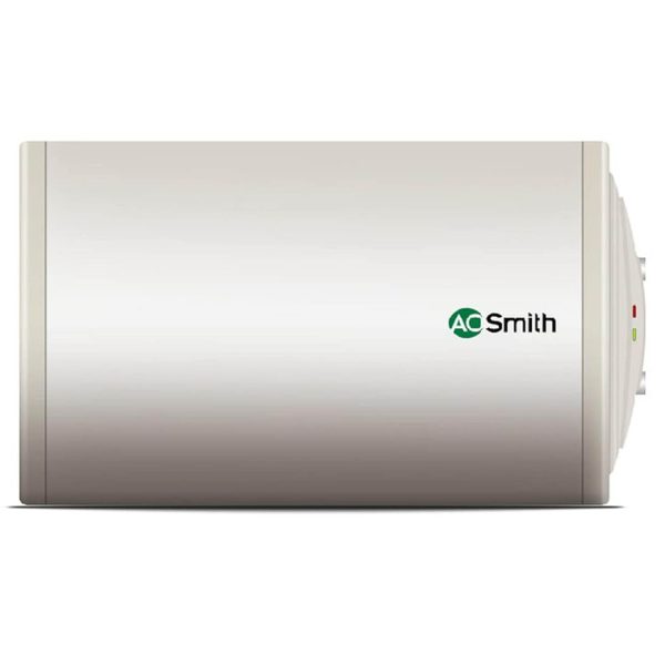 AO Smith Elegance 25, 25 Litre Storage Water Heater with Blue Diamond Glass and Glass Coated Incoloy heating element, White