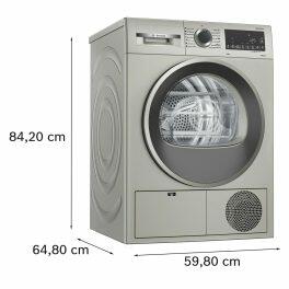 Bosch WPG24108, 9 KG Fully Automatic Front Load Condensor Tumbler Dryer with Anti Crease and Allergy Plus, Silver