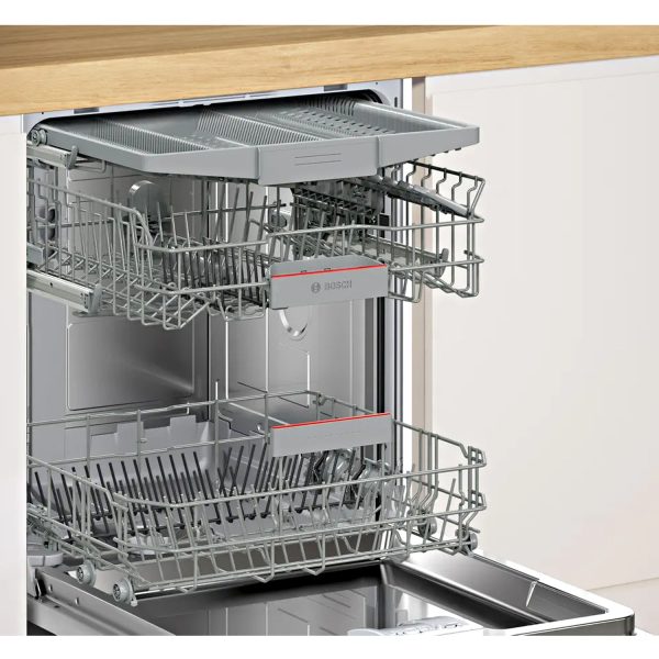 Bosch SMV6HVXOOI, 14 Place Fully Integrated Dishwasher with IOT, Extra Dry and 10 Year Rust Through Warranty, White
