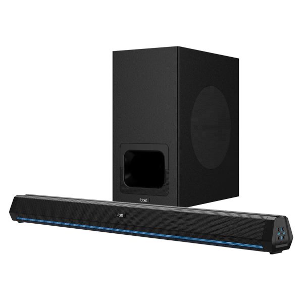 boAt Aavante Bar 2600, 300 Watts Soundbar with Wired Subwoofer, Black