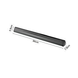 boat Aavante Bar Aura, 160W Soundbar with 2.1 Channel Wired Subwoofer, Pitch-Black