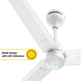 Atomberg Renesa 900, 36 Inch BLDC Ceiling Fan with Remote Control and LED Indicators, White