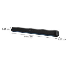boAt Aavante Bar 2600, 300 Watts Soundbar with Wired Subwoofer, Black