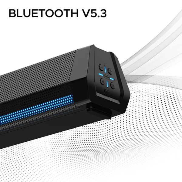 boAt Aavante Bar 2600, 300 Watts Soundbar with Wired Subwoofer, Black