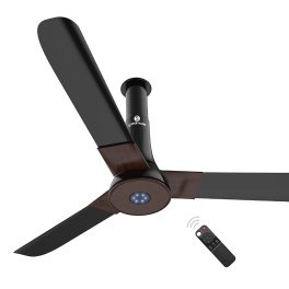 Atomberg Studio+ 1200MM, 48 Inch BLDC Fan Motor with Dust Resistant Coating, 100% Copper Motor, Double Sided Steel Shielding and Remote, Earth Brown