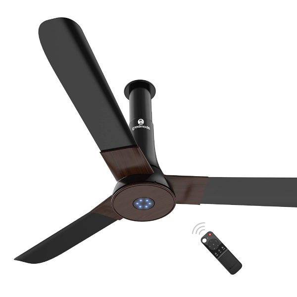 Atomberg Studio+ 1200MM, 48 Inch BLDC Fan Motor with Dust Resistant Coating, 100% Copper Motor, Double Sided Steel Shielding and Remote, Earth Brown