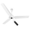 Atomberg Ikano 1200, 48 Inch BLDC Ceiling Fan with Remote Control and LED Indicators, Gloss White