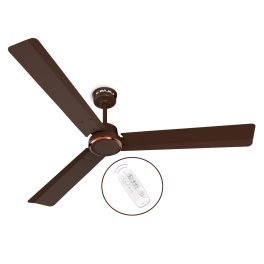 Bajaj Classico 1200MM, 48 Inch Ceiling Fan with BLDC Motor, 5 Star rating, 360 RPM and Corrosion Resistant Body, Red Walnut