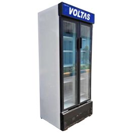 Voltas Double Door Visi Cooler, Metalic Grey, 550 VC GT