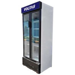 Voltas Double Door Visi Cooler, Metalic Grey, 550 VC GT