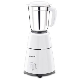 Bajaj GX 500, Powerful 500 Watt 3 Jar Mixer Grinder with Multi tasking Blade, White