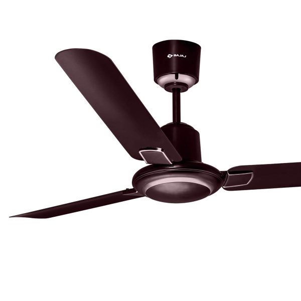 Bajaj Regal Gold NXG EE 1200MM, 48 Inch Ceiling Fan with strong 14 Pole Motor, 3 Star Rating and 340 High RPM, Wine Red