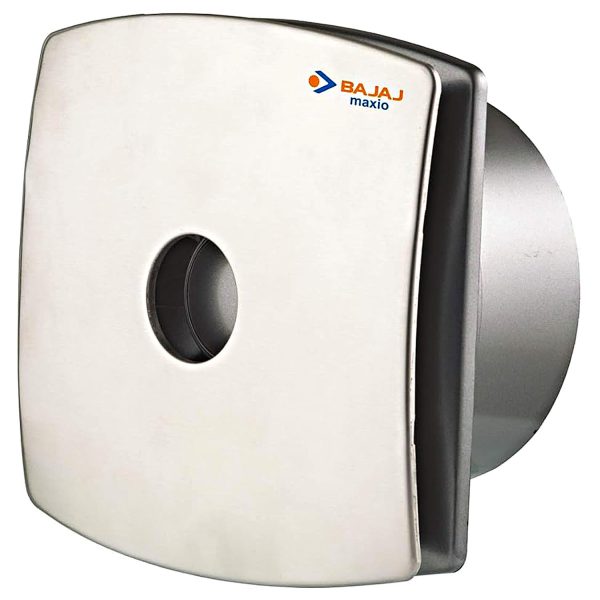 Bajaj Maxio 150MM, 6 Inch Exhaust fan with 100% Copper Motor, Rust Proof Body and Blades, Steel