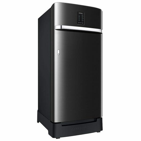 Samsung 189L 5 Star Single Door Refrigerator (RR21D2F25BX, Luxe Black)