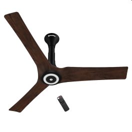Atomberg Aris Starlight 1200, 48 Inch BLDC Ceiling Fan with Underlight, IOT & Remote Control with Noiseless Operation, Dark Teakwood