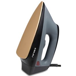 Bajaj Herculo Iron, 1100 Watts Heavy Weight Dry Iron with Anti Bacterial and Non Stick Coating, Grey