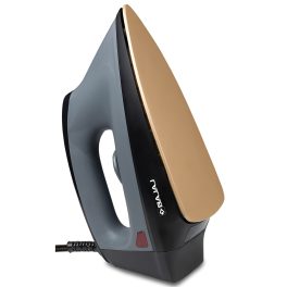 Bajaj Herculo Iron, 1100 Watts Heavy Weight Dry Iron with Anti Bacterial and Non Stick Coating, Grey