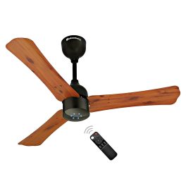 Atomberg Renesa+ 900, 36 Inch BLDC Ceiling Fan with Remote Control and LED Indicators, Golden Oakwood
