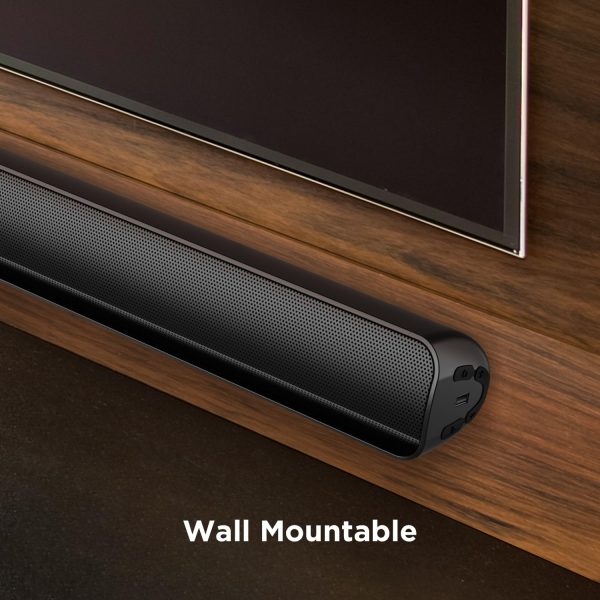 Boat Aavante Bar 1180, 60W Soundbar with 2.0 Channel Sound, Black