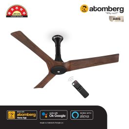 Atomberg 1200MM Ceiling Fan (Aris) Dark Teakwood