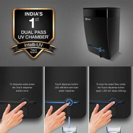 AO Smith UV Water Purifier (Intelli UV, Black)