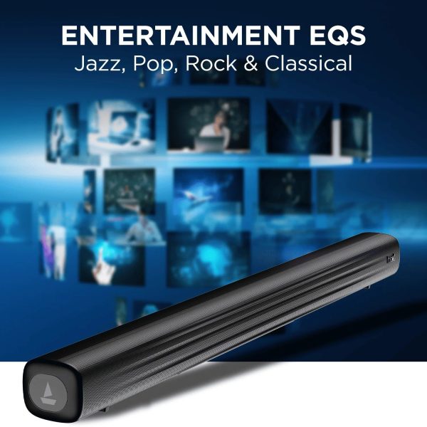 Boat Aavante BAR Rhythm 60 Watts 2.0 Channel Soundbar, Black