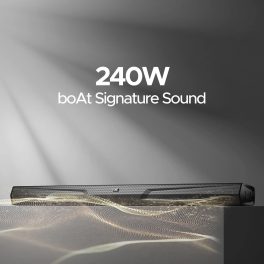 Boat Aavante Bar Quake Pro 240W Soundbar with Wireless Soundbar, Black