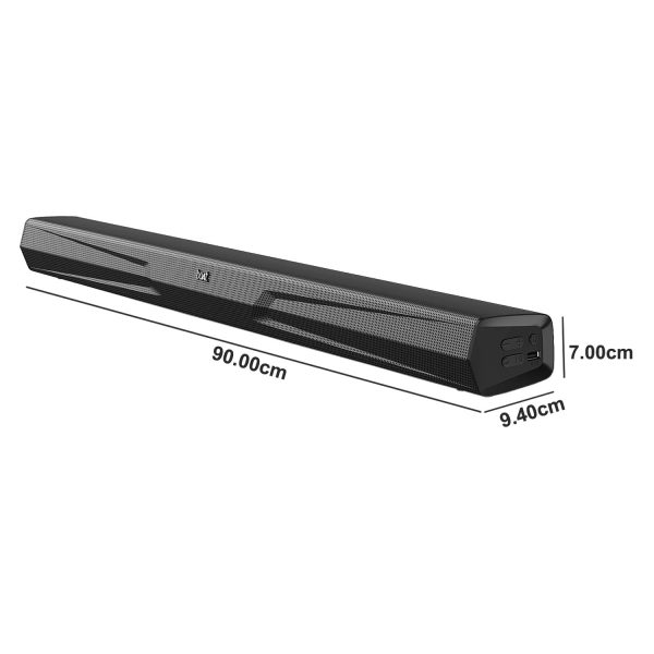 Boat Aavante Bar Quake Pro 240W Soundbar with Wireless Soundbar, Black
