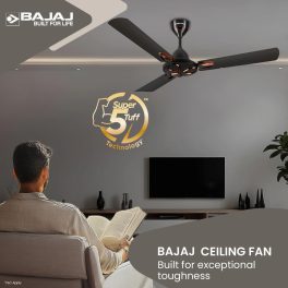 Bajaj 1200MM Ceiling Fan (Novella 1200MM) Elegant Brown