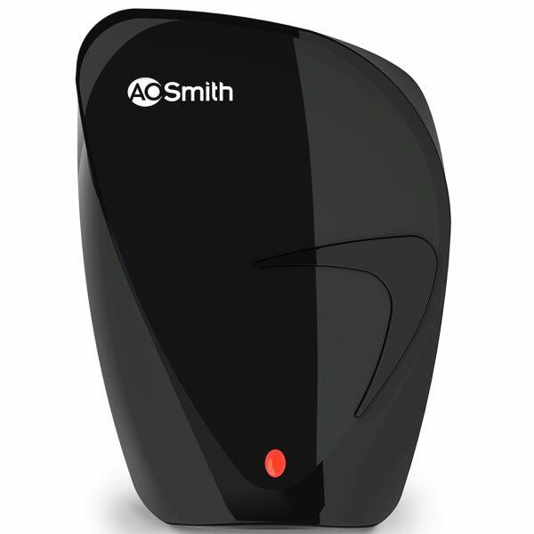 AO Smith Fast-on, 3 Litre Instant Water Heater with 8 Bar Pressure and 5 Year Tank Warranty, Black