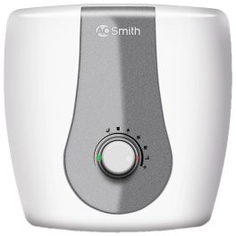 AO Smith Finesse, 6 Litre Storage Water Heater with 5 Star Rating, Smart Modes and 8 Bar Pressure, White