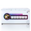 Haier HFC-588DM5 524 Litre Convertible Double Door Deep Freezer with 5 Star, White