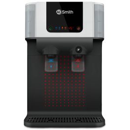 AO Smith Intelli Pro, UV+UF+SCMT Hot & Cold Water Purifier with 6 Stage Purification, Dual Pass UV Chamber and Food Grade UV Member, White