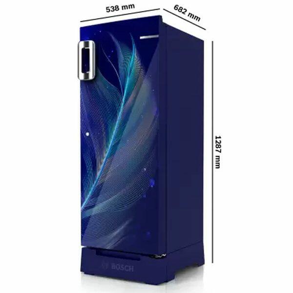 Bosch CST18B34PI, 187 Litre 4 Star Feather Blue