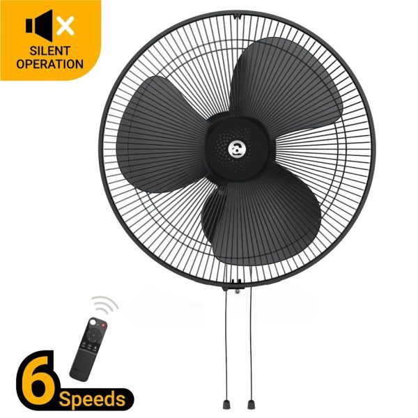 Atomberg Wall Fan (Renesa 400MM, Midnight black)