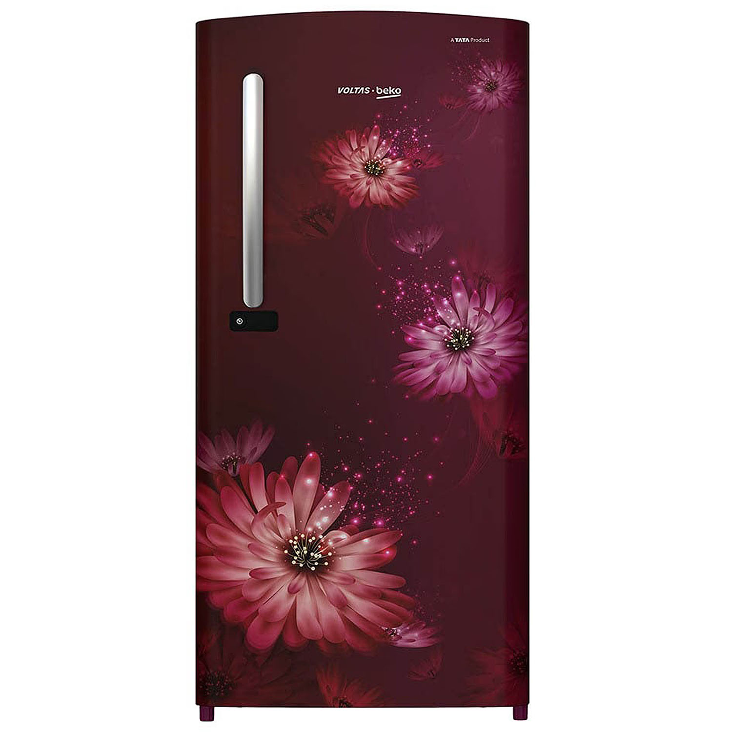 Voltas Beko 185 Litre 4 Star Single Door Refrigerator with Quick Freezer, Safe Box and Crisper Humidity Control, Dahile Wine, RDC220B/W0DWE0M Voltas Beko 185 Litre 4 Star Single Door Refrigerator with Quick Freezer, Safe Box and Crisper Humidity Control, Dahile Wine, RDC220B/W0DWE0M