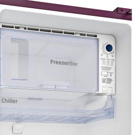Voltas Beko 185 Litre 4 Star Single Door Refrigerator with Quick Freezer, Safe Box and Crisper Humidity Control, Dahile Wine, RDC220B/W0DWE0M