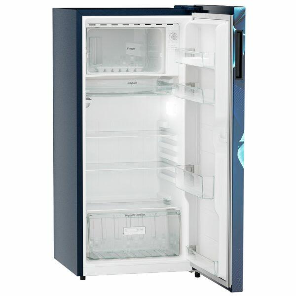 Liebherr DNPiDC 1901 Pure Single-door refrigerator 191 l in 3 star with iCoolTouch UI, Red Majestic, Blue Divine