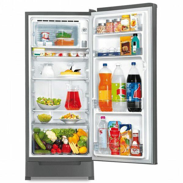 Whirlpool 205 IMPC ROY, 184 L 3 Star Ice-magic Pro Inverter Direct-Cool Single Door Refrigerator, With Base Drawer, 10 Years Warranty on Compressor, Lumina Steel
