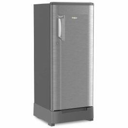 Whirlpool 205 IMPC ROY, 184 L 3 Star Ice-magic Pro Inverter Direct-Cool Single Door Refrigerator, With Base Drawer, 10 Years Warranty on Compressor, Lumina Steel