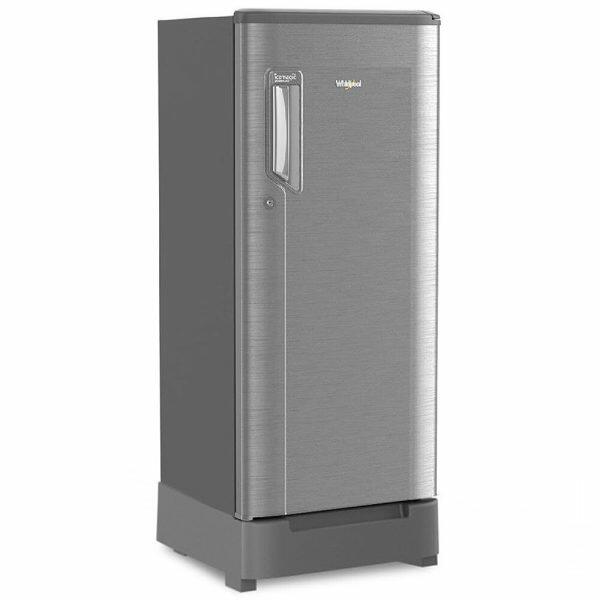 Whirlpool 205 IMPC ROY, 184 L 3 Star Ice-magic Pro Inverter Direct-Cool Single Door Refrigerator, With Base Drawer, 10 Years Warranty on Compressor, Lumina Steel