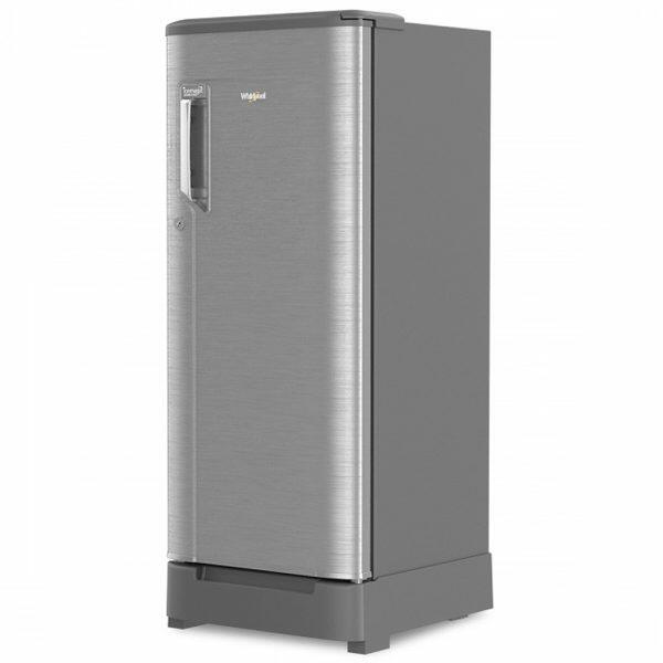Whirlpool 205 IMPC ROY, 184 L 3 Star Ice-magic Pro Inverter Direct-Cool Single Door Refrigerator, With Base Drawer, 10 Years Warranty on Compressor, Lumina Steel