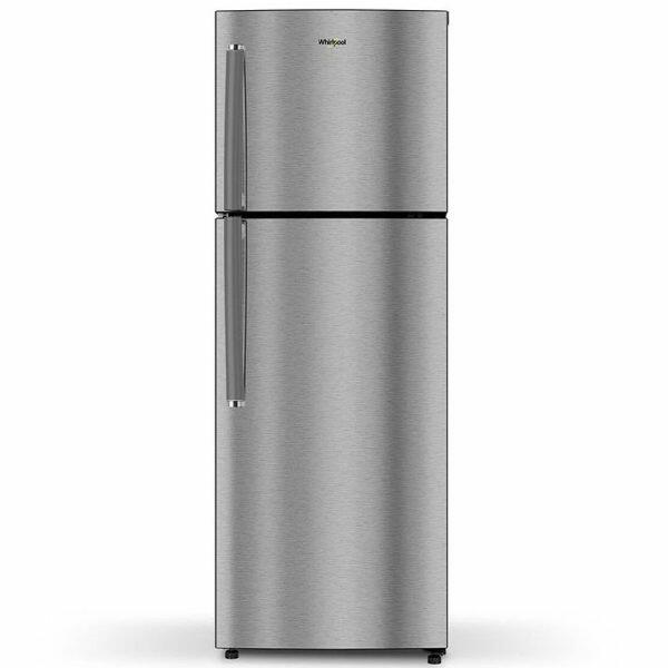 Whirlpool NEO278LHCLSPLS, 235 L 1 Star Frost Free Double Door Refrigerator, Freezer 56 Ltr, 10 Years Warranty on Compressor, Athena Steel