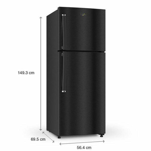 Whirlpool NEO258LHCLSPLS, 212L 1Star Double Door Refrigerator, 20 Years Warranty on Compressor, NightAthena