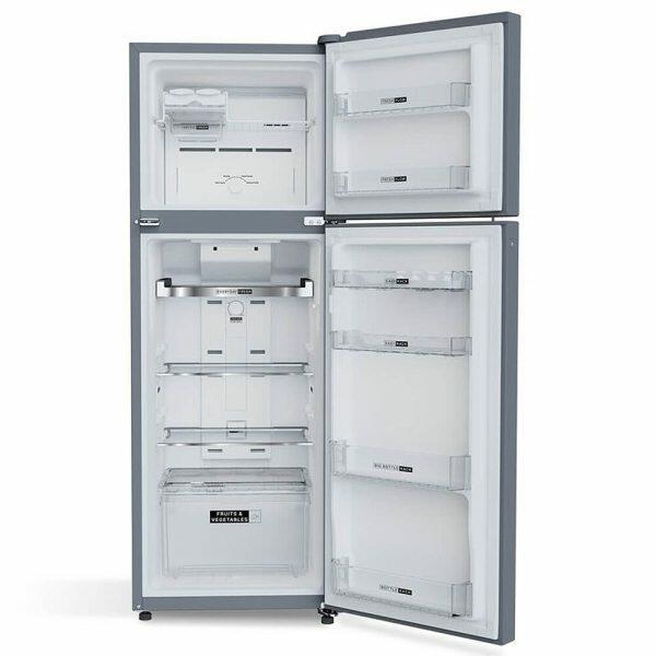 Whirlpool NEO278LHCLSPLS, 235 L 1 Star Frost Free Double Door Refrigerator, Freezer 56 Ltr, 10 Years Warranty on Compressor, Athena Steel