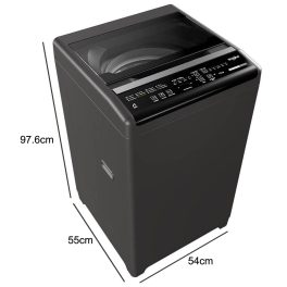 Whirlpool 7.5KG Top Load Machine (Premier GENX 7.5, Grey)
