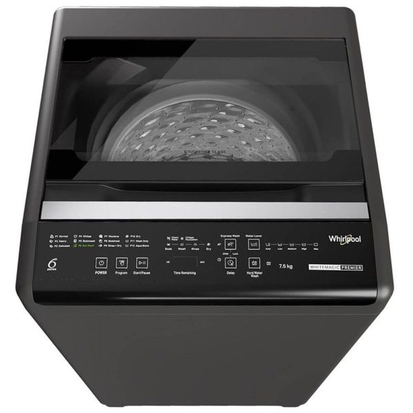 Whirlpool 7.5KG Top Load Machine (Premier GENX 7.5, Grey)