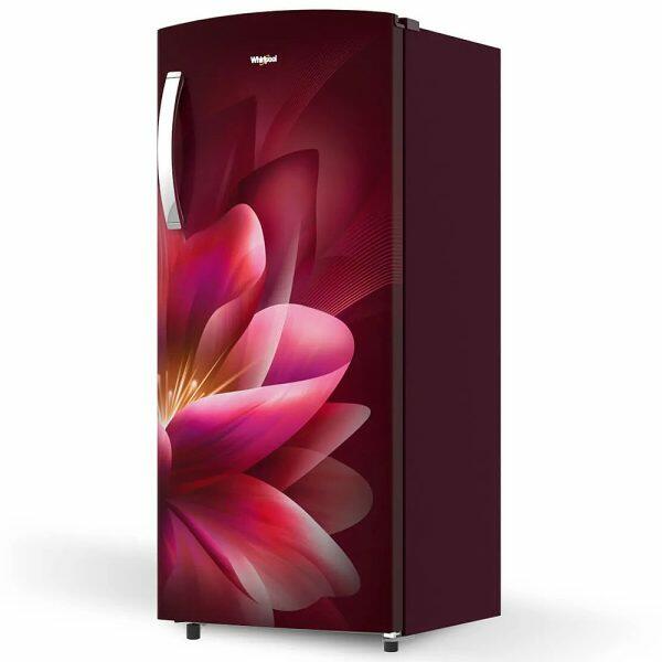 Whirlpool 215 IMPRO PRM, 192 L 3 Star Icemagic Pro Inverter Direct-Cool Single Door Refrigerator, 10 Years Warranty on Compressor, Wine Forest