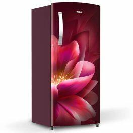 Whirlpool 215 IMPRO PRM, 192 L 3 Star Icemagic Pro Inverter Direct-Cool Single Door Refrigerator, 10 Years Warranty on Compressor, Wine Forest