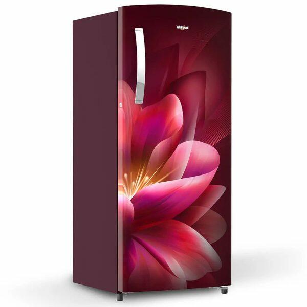 Whirlpool 215 IMPRO PRM, 192 L 3 Star Icemagic Pro Inverter Direct-Cool Single Door Refrigerator, 10 Years Warranty on Compressor, Wine Forest